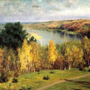 Opis slike "zlatna jesen" Polenov: divili i sanjam