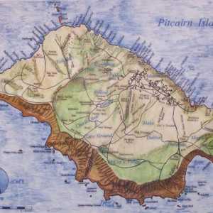Pitcairn Otok. Britanski prekomorske teritorije u Tihom oceanu