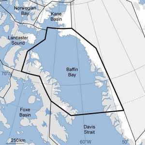Otvaranje William Baffin - Pogled na Arktika sliva, na zapadnoj obali Grenlanda