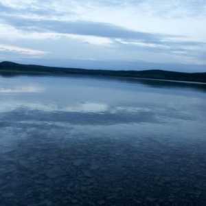 Lake Ingol, Krasnoyarsk Territory. Ostatak na jezeru Ingol