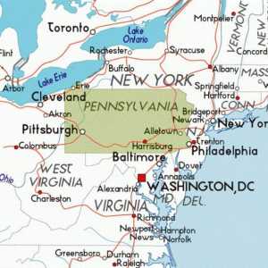 Pensilvanija - State of the kamen temeljac. Zanimljivosti o Pennsylvania gradovi