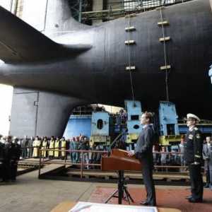 "Severodvinsk" podmornica. Ruski višenamjenski nuklearna podmornica