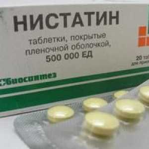 Lek "Nistatin" (tablete). instrukcija