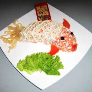 Pripremite salatu, "Zlatna ribica", iznenađenje domaćinstvu!