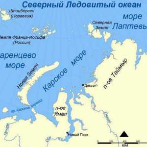 Strait Kara Gate: opis, fotografija