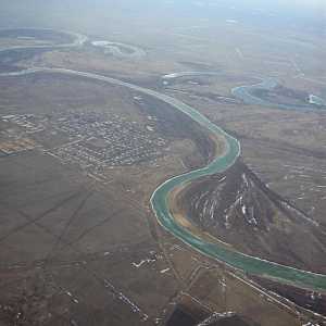 Ural River - veliki stvaranje prirode