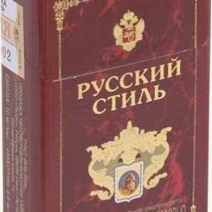 "Ruskom stilu" - cigarete: opis