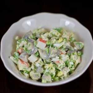 Salata sa šampinjonima i rakova štapići: 5 jednostavnih recepata za ukusna jela za svakodnevnu i…
