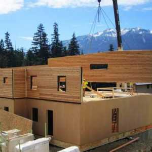 Montažne kuće panel: projekti, cijene i izgradnja "ključ u ruke"
