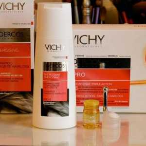 Šampon "Vichy" (Vichy): stope, recenzije