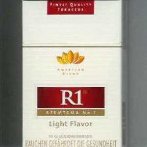 Cigarete R1: Texte vrste i karakteristike