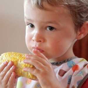 Koliko je stara mogu biti uključeni kuvana kukuruza u ishrani djeteta?
