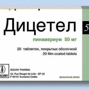 Antispazmodičkim droge "ditsetel": uputstva za upotrebu