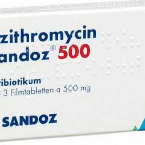 Tablete "Azitromicin", 500 mg: opis, upute, mišljenja