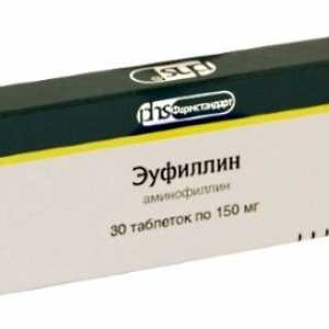 Tablete `Eufillin`: indikacije za upotrebu