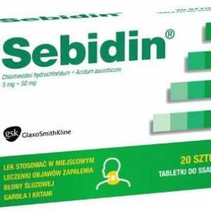 Tablete "sebidin": uputstva za upotrebu, i opis