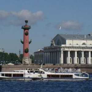 Vasilevsky Island - strelice, rostralnog kolona, ​​Exchange