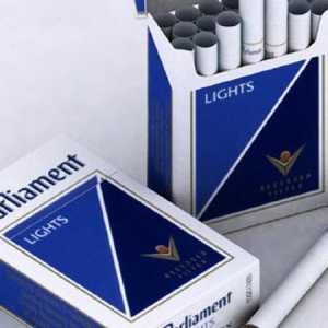 Vrste cigareta "parlamenta": glavne karakteristike
