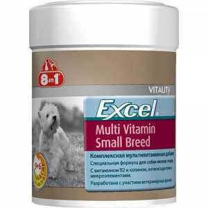 Vitamini "Excel 8 u 1" za pse: opis, uputstva za upotrebu, sastav i recenzije