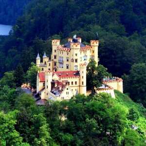 Dvorac Hohenschwangau. Dvorac u Bavarskoj, Njemačka