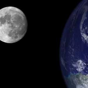 Zemlja i Mjesec: utjecaj moon na terenu