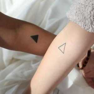 Vrijednost trougla (tetovaža) u drevnom i modernom svijetu