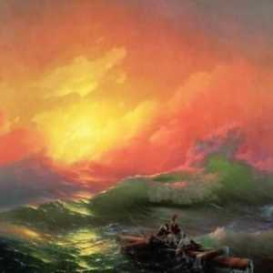 Poznata slika "Deveti Wave" od Ajvazovski