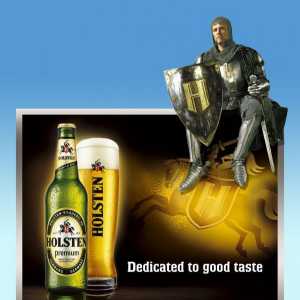 Poznati njemački pivo Holsten